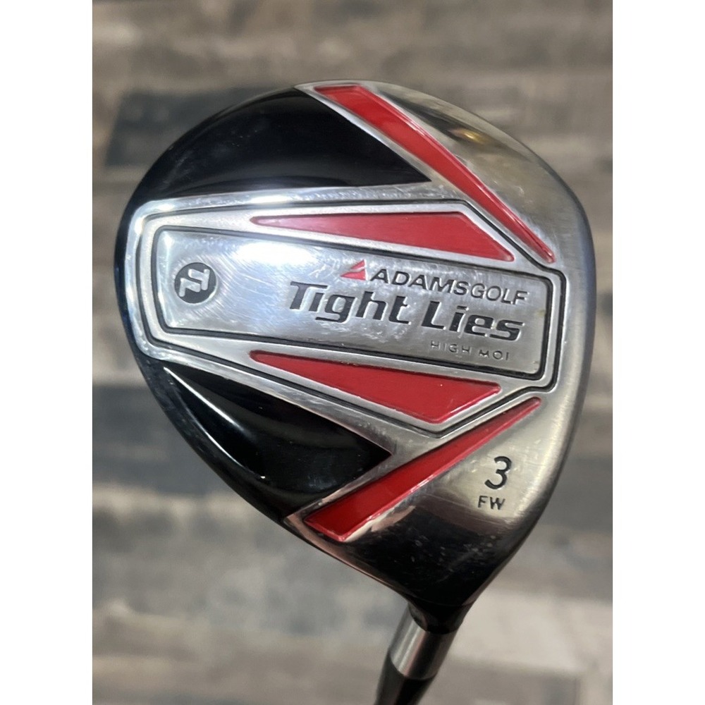 Adams Golf Tight Lies 3 Fairway Wood High MOI Graphite Super Shaft Uni-Flex RH